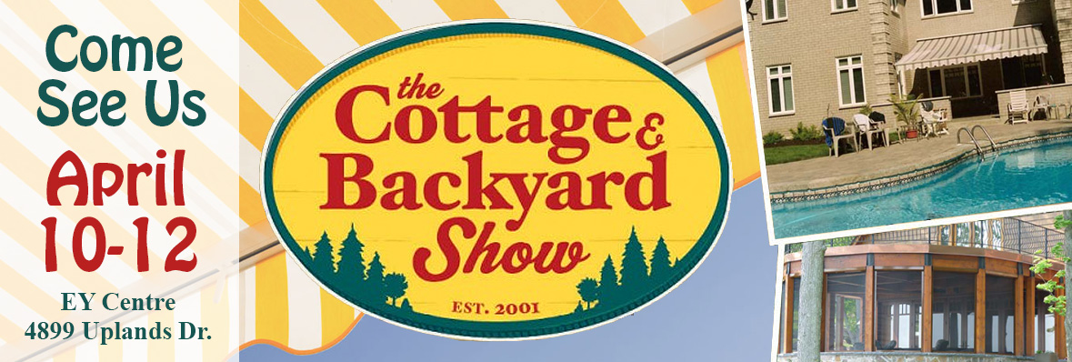 The Cottage and Backyard Show Banner