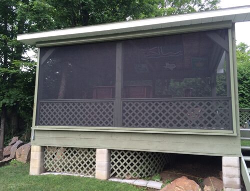 Converting an Existing Deck into a Screened-In Room