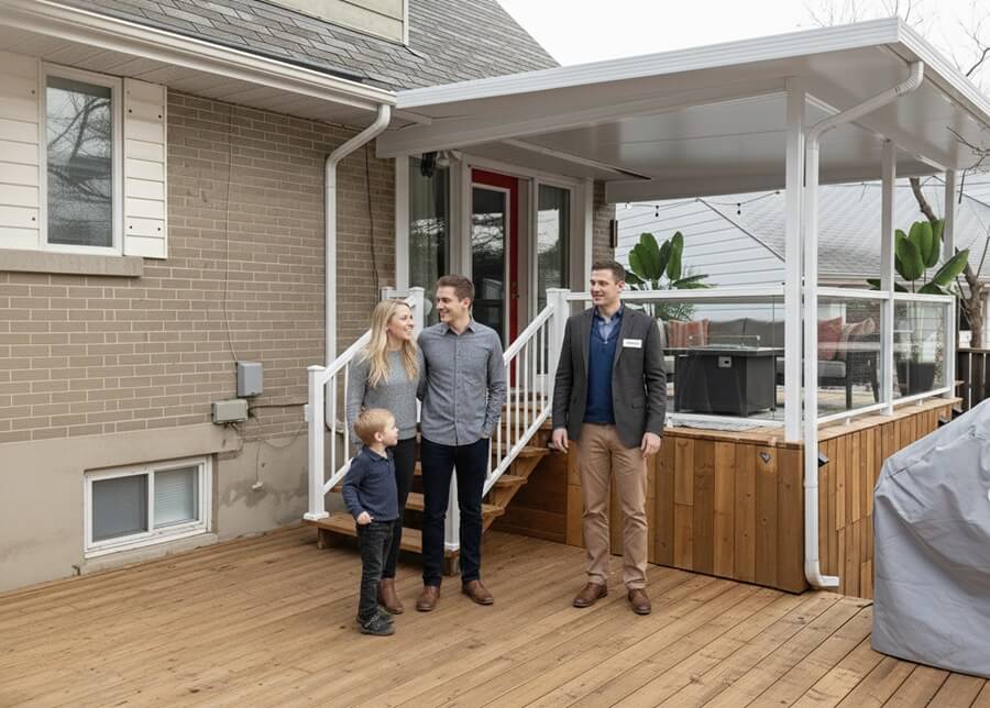 realtor patio awning