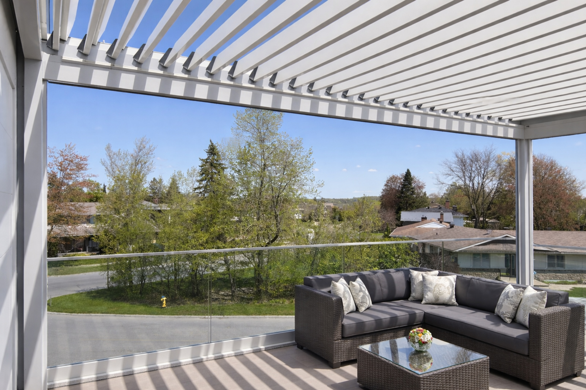 Louvered Pergola