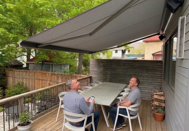 motorized awning